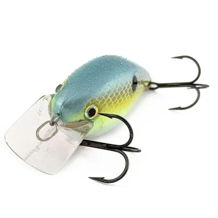 Strike King KVD Silent square bill, 12g Chartreuse Sexy Shad, vaappu #19626