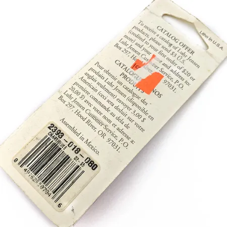 Luhr Jensen Hot Tail, 3,5g chartreuse, lippauistin #18117