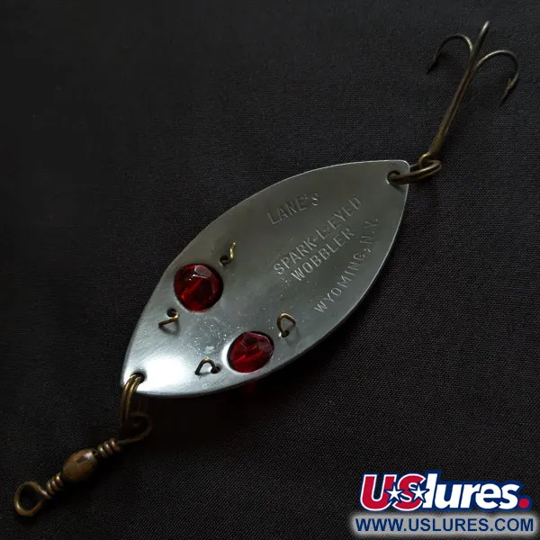 Lane's Spark-l-eyed wobbler, 25g, nikkeli/punaiset silmät, lusikkauistin #18372