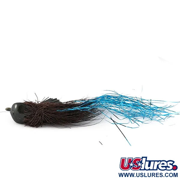 Wahoo Bucktail Jig, musta/sininen, 17g, karvajigi #18708