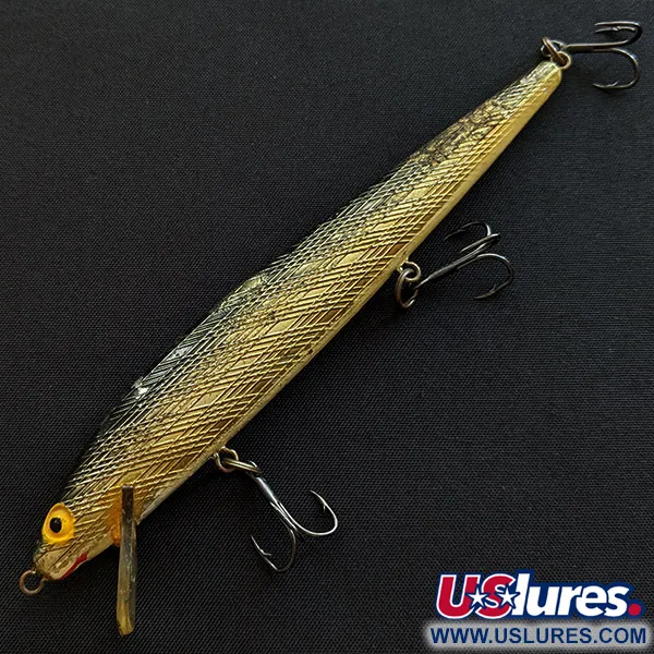 Bill Norman Shiner Minnow, Kulta, 7g, Vaappu #19424