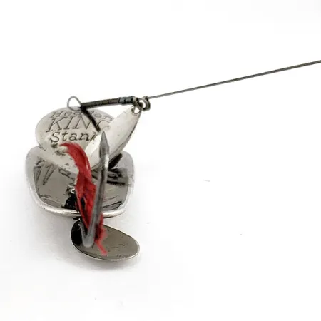 Heddon King Stanley, 21g nikkeli/punainen, lippalusikka #19938