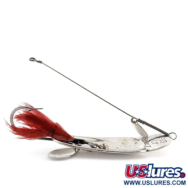 Heddon King Stanley, 21g nikkeli/punainen, lippalusikka #19938