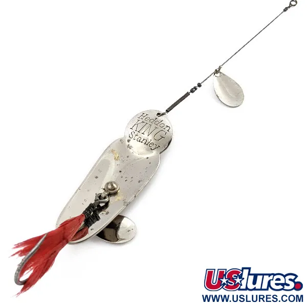 Heddon King Stanley, 21g nikkeli/punainen, lippalusikka #19938