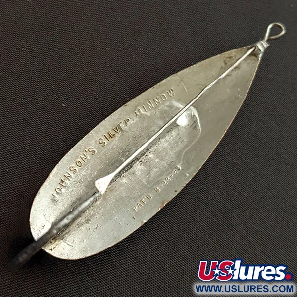 Johnson Silver Minnow, 21g hopea, lusikkauistin #19979