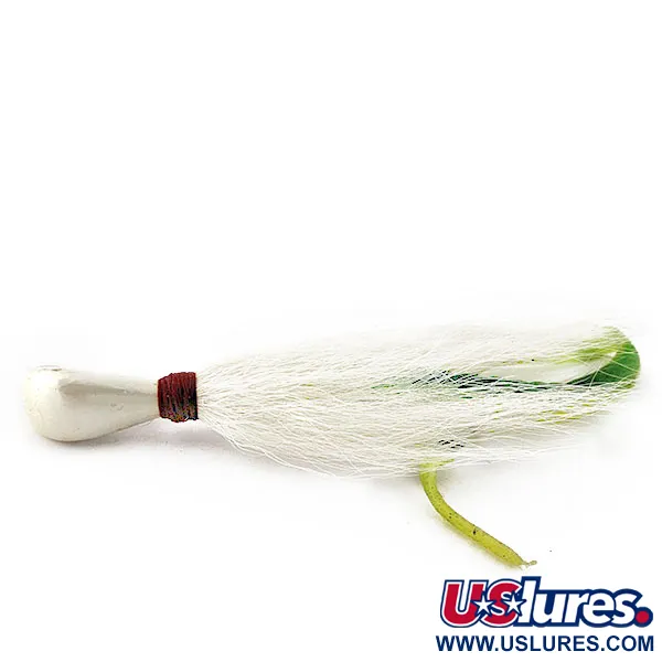 Arkie Lures Ocean Logic Bucktail Striper, 31g, Pearl, Jigi #20139