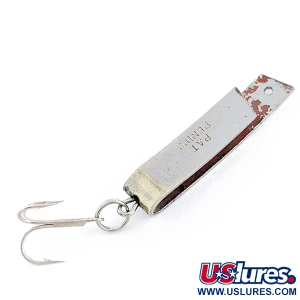 South Bend Super-Duper 503, 4,3g, Nikkeli/Punainen, Lusikkauistin #20423