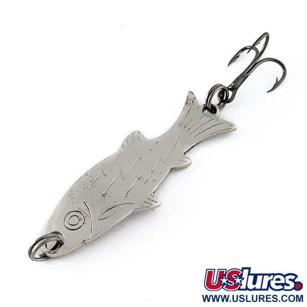 Atlantic Lures Golden Wobble-Fish, 7g, nikkeli, lusikkauistin #20479