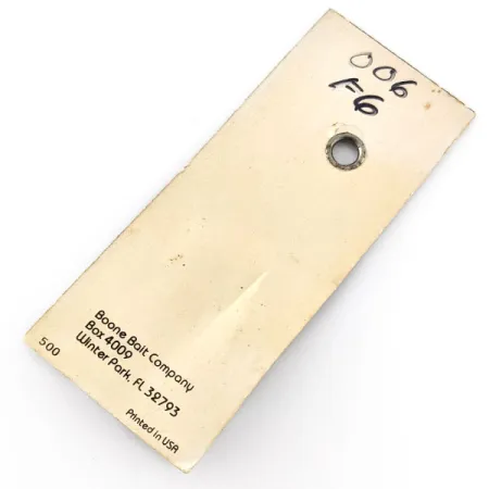 Boone Fly popperi, musta/keltainen, 3 cm #20540