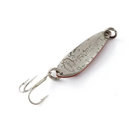 Acme Fiord Spoon Jr Lightning, 3,4g, punainen/valkoinen/nikkeli, lusikkauistin #20563