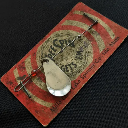 Mille Lacs Lake Spinner, 1g, nikkeli, lippauistin #20622