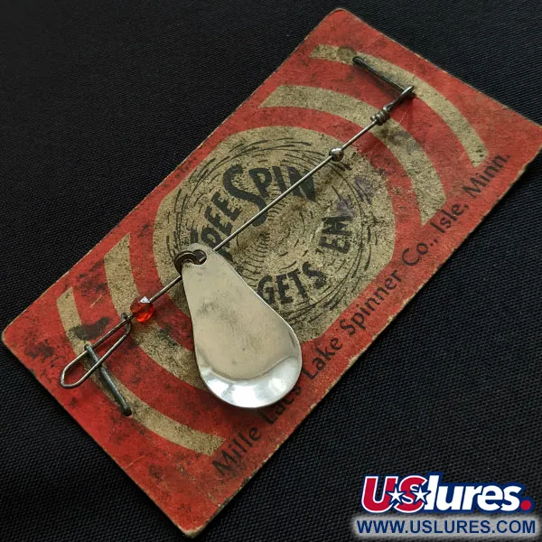 Mille Lacs Lake Spinner, 1g, nikkeli, lippauistin #20622