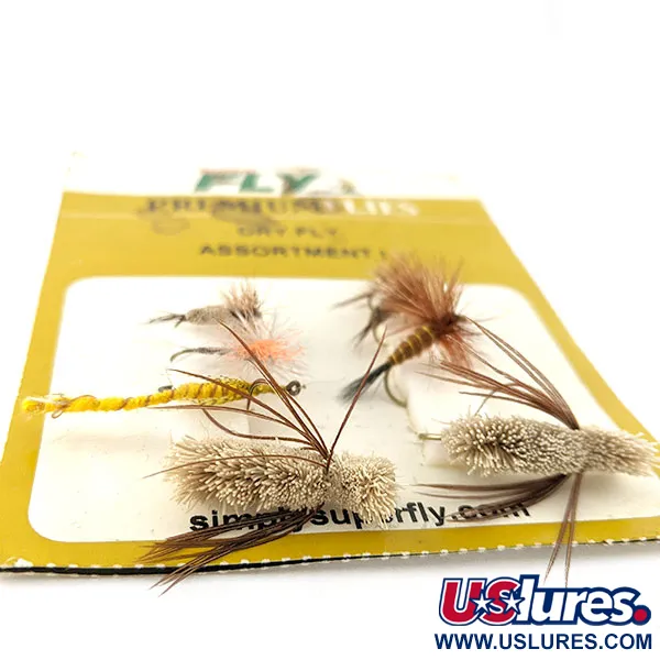 Superfly Premium Dry Fly Assortment I, monivärinen pintaperhosetti #20818