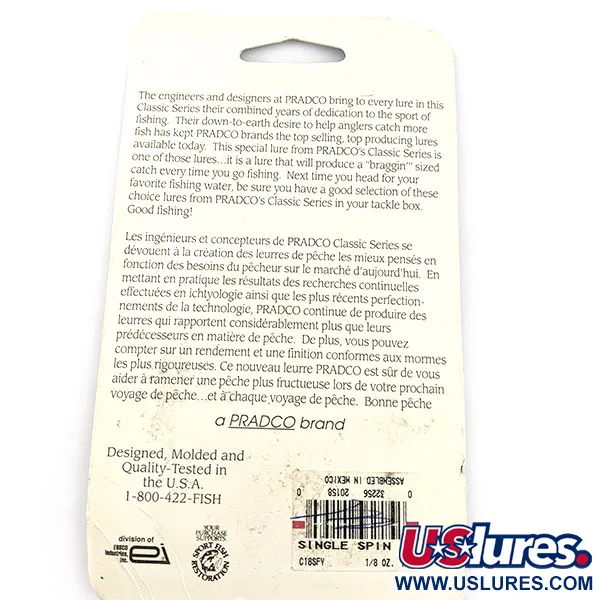 Bomber The Classics Bushwacker, 4 g, nikkeli/keltainen, spinnerbaitti #21283