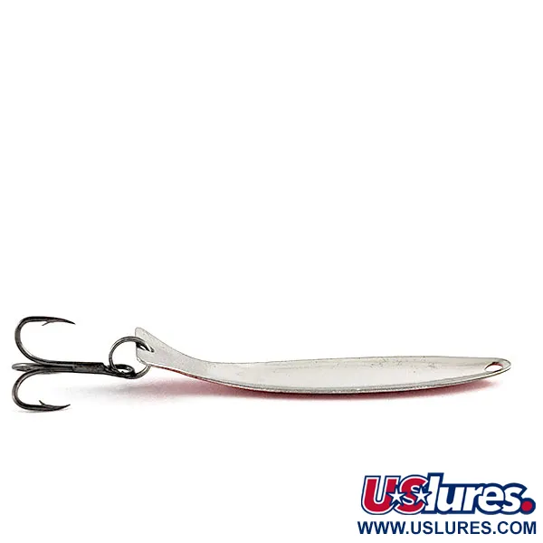 Worth Fly Rod Demon, 2,5g, puna-valkoinen/nikkeli, lusikkauistin #21501