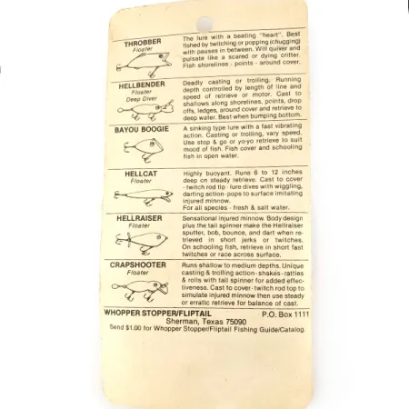 Whopper Stopper Bayou Boogie, 7g Barfish, uppoava viehe #21600