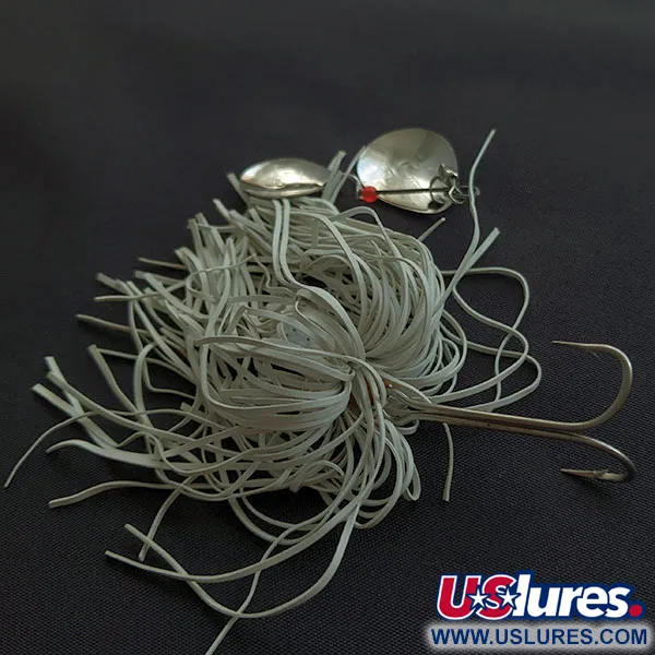 H&H Double Spinner, 12g, nikkeli, Spinnerbait #21602