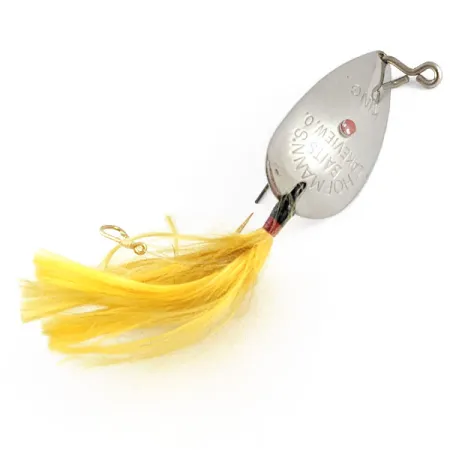 Hofmann's Lures KING, 11g nikkeli/keltainen, lusikkauistin #21666