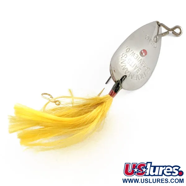 Hofmann's Lures KING, 11g nikkeli/keltainen, lusikkauistin #21666