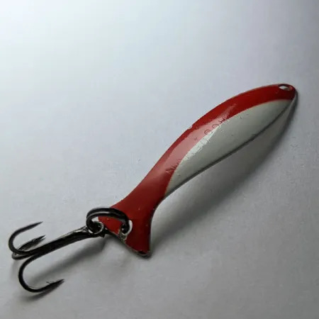 Worth Fly Rod Demon, 1,5g nikkeli/puna/valkoinen, lusikkauistin #21692