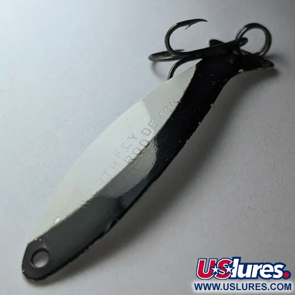 Worth Fly Rod Demon, 2,5g, musta/valkoinen/nikkeli, perholusikka #21708