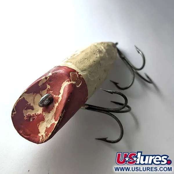 South Bend Bass Oreno, 17g puna-valkoinen, puuvaappu #21720