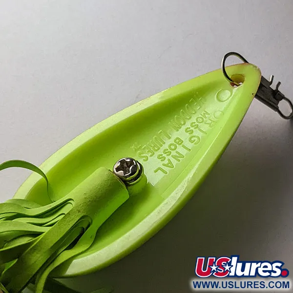 Heddon Original Moss Boss, 9g, Chartreuse, ruohikkolusikka #21790