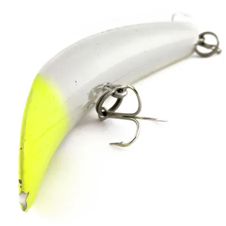 Luhr Jensen Rattling Kwikfish, 48g, Hopea/Keltainen, Vaappu #21953