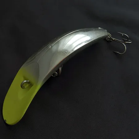 Luhr Jensen Rattling Kwikfish, 48g, Hopea/Keltainen, Vaappu #21953