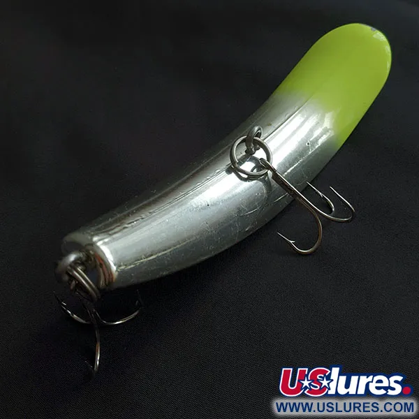 Luhr Jensen Rattling Kwikfish, 48g, Hopea/Keltainen, Vaappu #21953