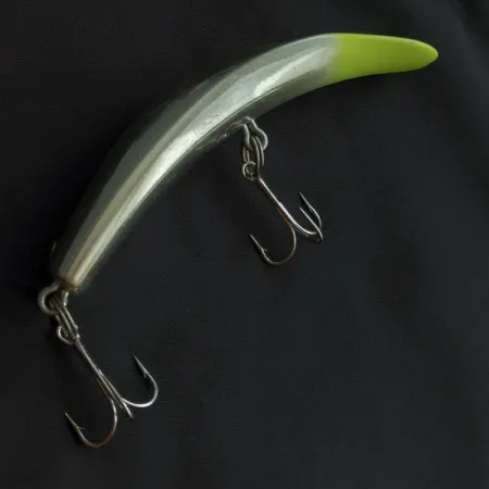 Luhr Jensen Rattling Kwikfish, 48g, Hopea/Keltainen, Vaappu #21953