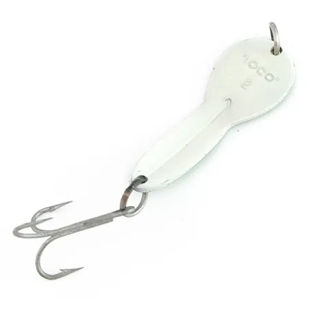 Glen Evans Loco 2, 10g, valkoinen/vihreä Glow, lusikkauistin #22000