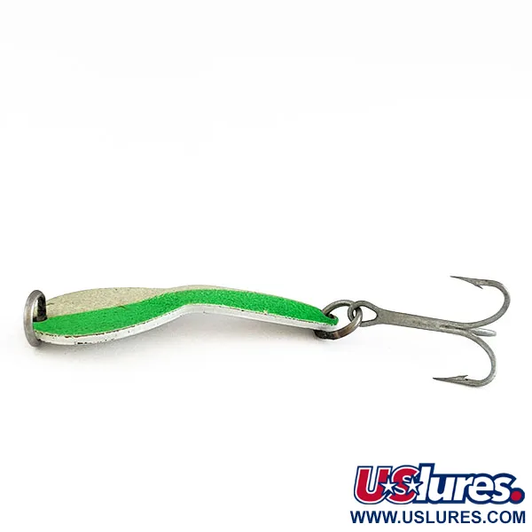 Glen Evans Loco 2, 10g, valkoinen/vihreä Glow, lusikkauistin #22000