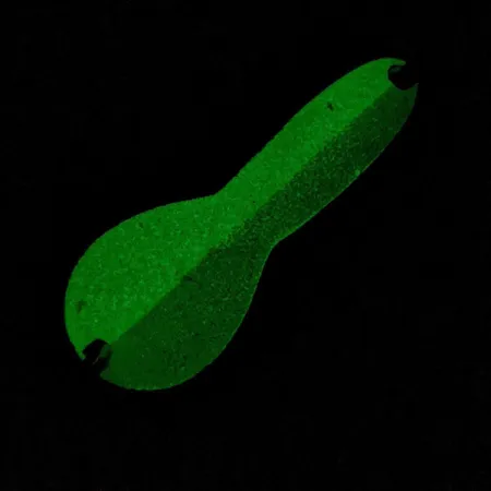 Glen Evans Loco 2, 10g, valkoinen/vihreä Glow, lusikkauistin #22000