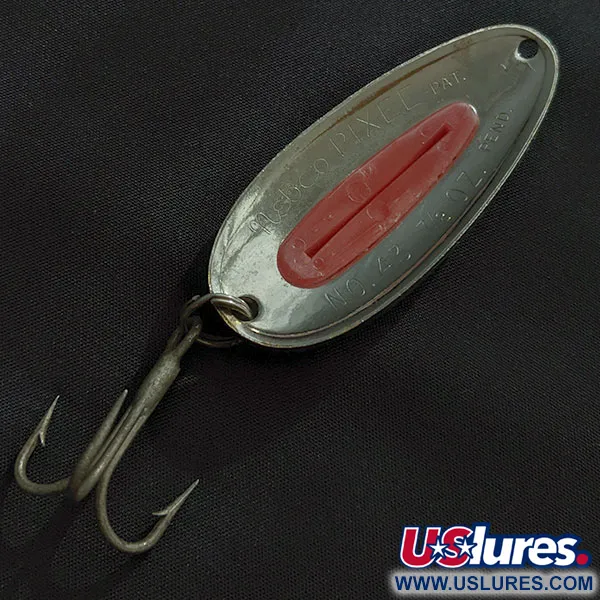 Nebco Pixee, 24g, nikkeli/vaaleanpunainen, lusikkauistin #22022