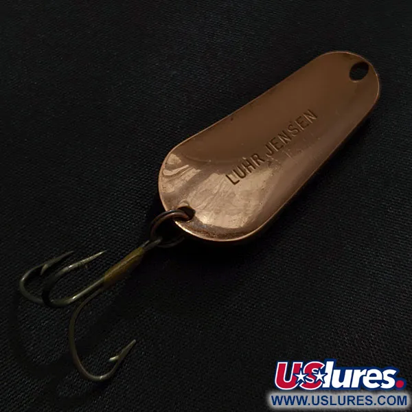 Luhr Jensen Luhr's wobbler, kupari, 11g, lusikkauistin #22024