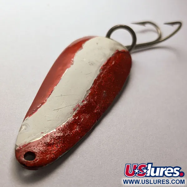 Dardevle Imp (1920-40-luku), punavalkoinen, 11g, lusikkauistin #22046