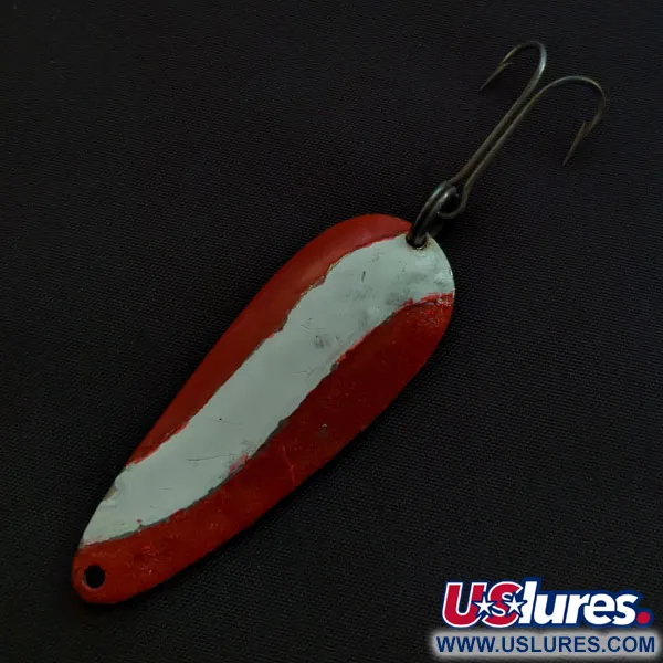 Dardevle Imp (1920-40-luku), punavalkoinen, 11g, lusikkauistin #22046