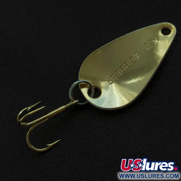 Acme K.O. Wobbler, 3,5g, musta/valkoinen/kulta, lusikkauistin #22047