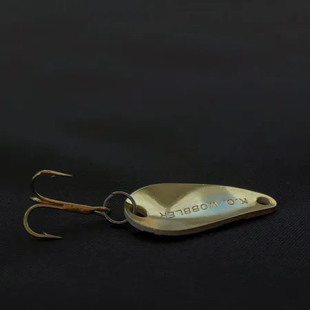 Acme K.O. Wobbler, 3,5g, musta/valkoinen/kulta, lusikkauistin #22047