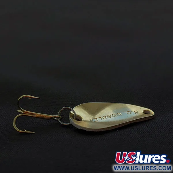 Acme K.O. Wobbler, 3,5g, musta/valkoinen/kulta, lusikkauistin #22047