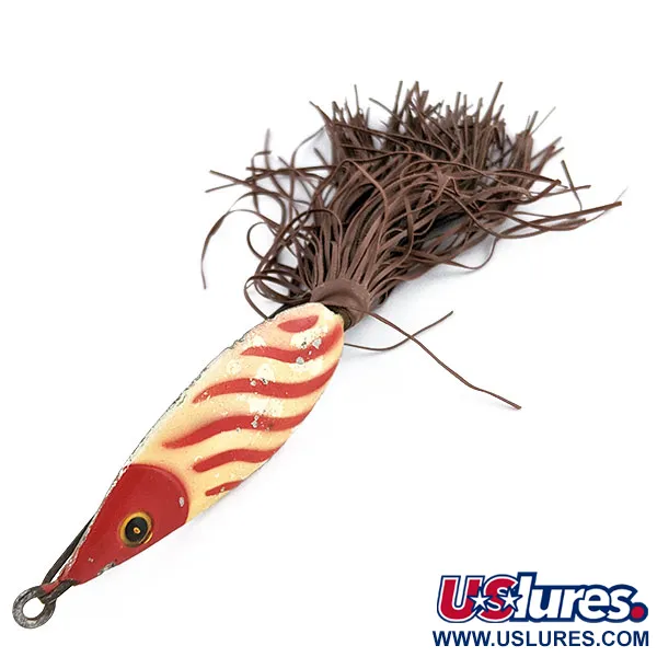 Fred Arbogast #3 Hawaiian, hopea/punainen, 16 g, lusikkauistin #22097