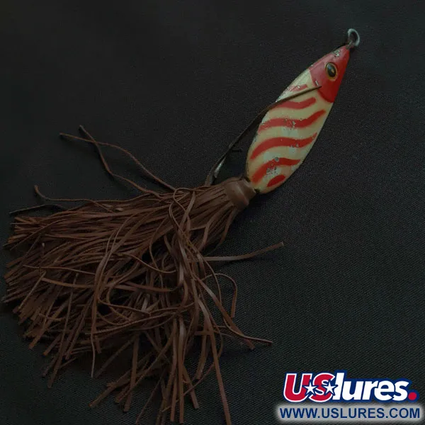 Fred Arbogast #3 Hawaiian, hopea/punainen, 16 g, lusikkauistin #22097