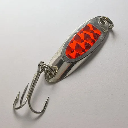 Weber Mr Champ, 7g, hopea/punainen, lusikkauistin #22145