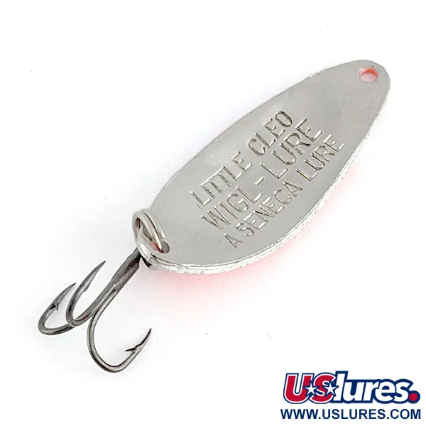 Seneca Little Cleo, 7g nikkeli/valkoinen/oranssi, lusikkauistin #22173