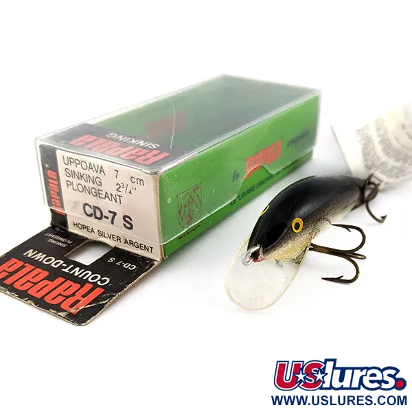 Rapala Countdown CD7, 8g, S (Silver), uppoava vaappu #22176