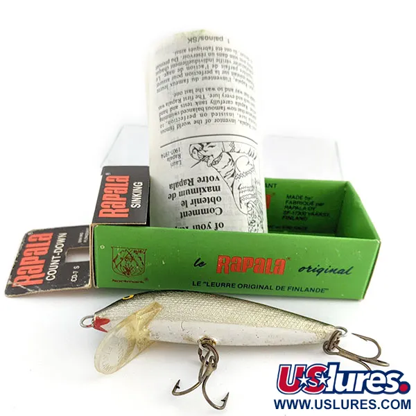 Rapala Countdown CD7, 8g, S (Silver), uppoava vaappu #22176