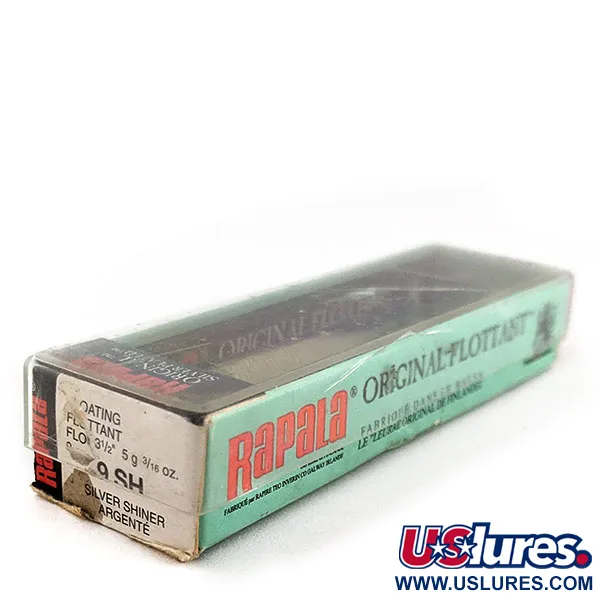 Rapala Original Floater F9, 4g, S (Silver), vaappu #22177
