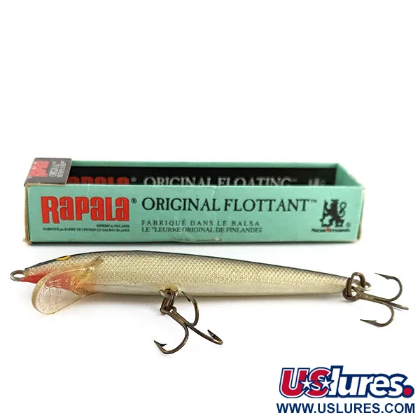 Rapala Original Floater F9, 4g, S (Silver), vaappu #22177