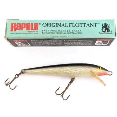 Rapala Original Floater F9, 4g, S (Silver), vaappu #22177